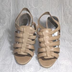 Nude Block Heels by Jessica Simpson